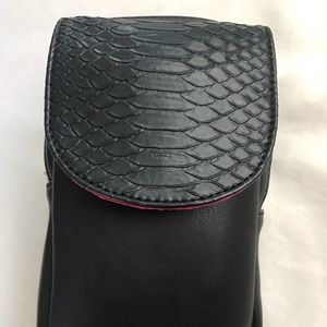 Black accessory bag